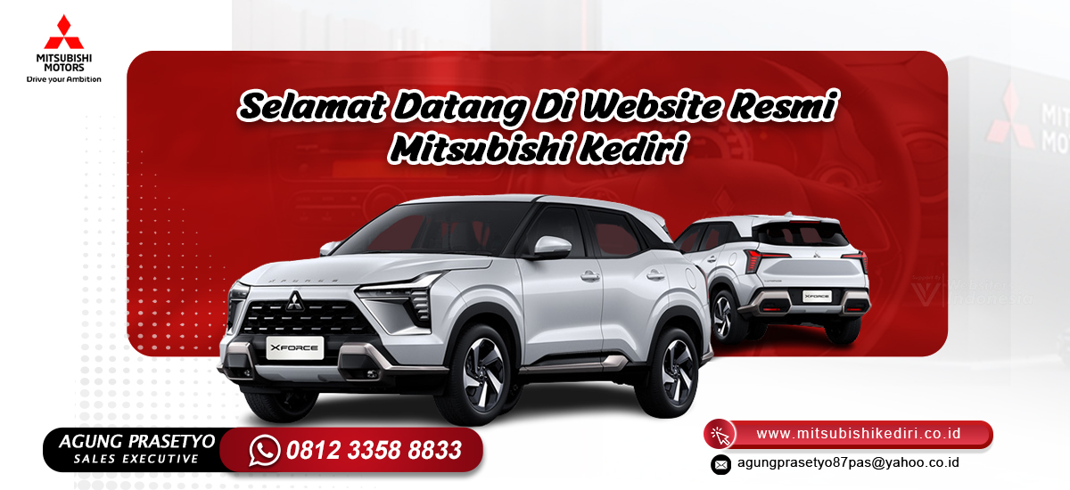 Banner Mitsubishi Kediri by Websiters Indonesia